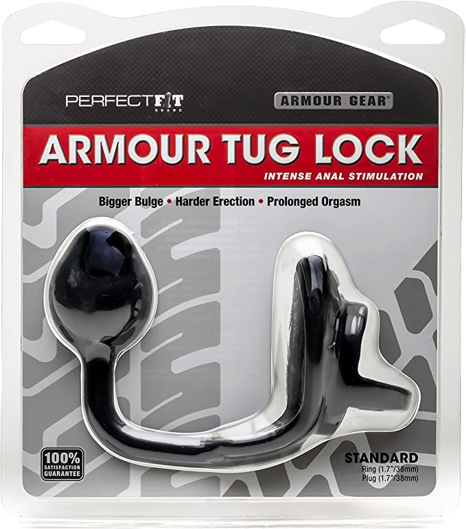 Perfect Fit Armor Tug Lock Zwart Medium