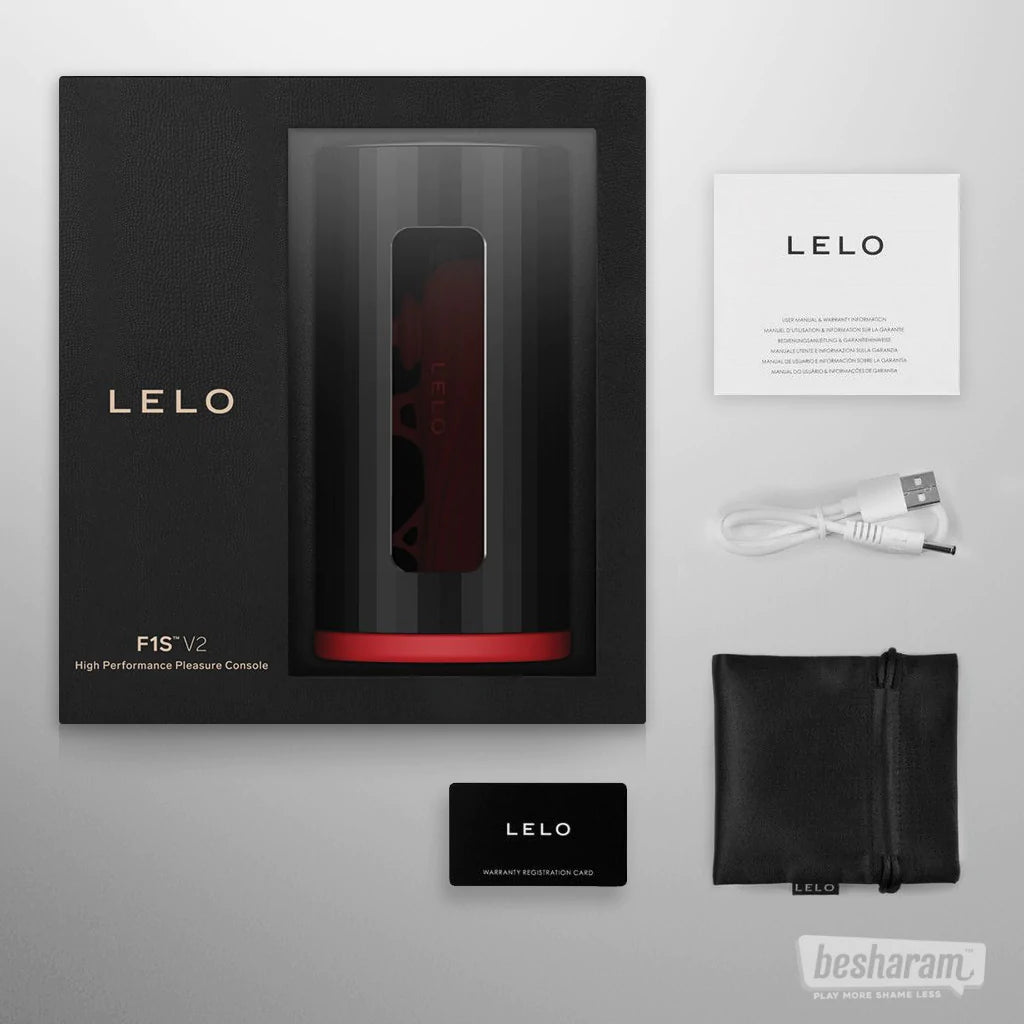 Lelo F1S V2X Masturbator Red - APLTD