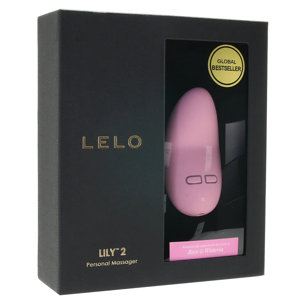 Lelo Lily 2 Pink Rose and Wisteria Clitoral Vibrator
