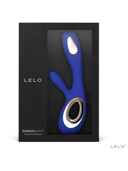 Lelo Soraya Wave Midnight Blue Dual Rechargeable Vibrator