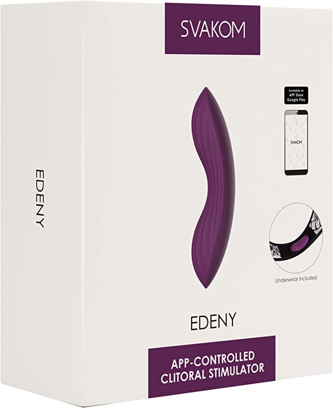 Svakom Edeny App Controlled Clitoral Stimulator - APLTD