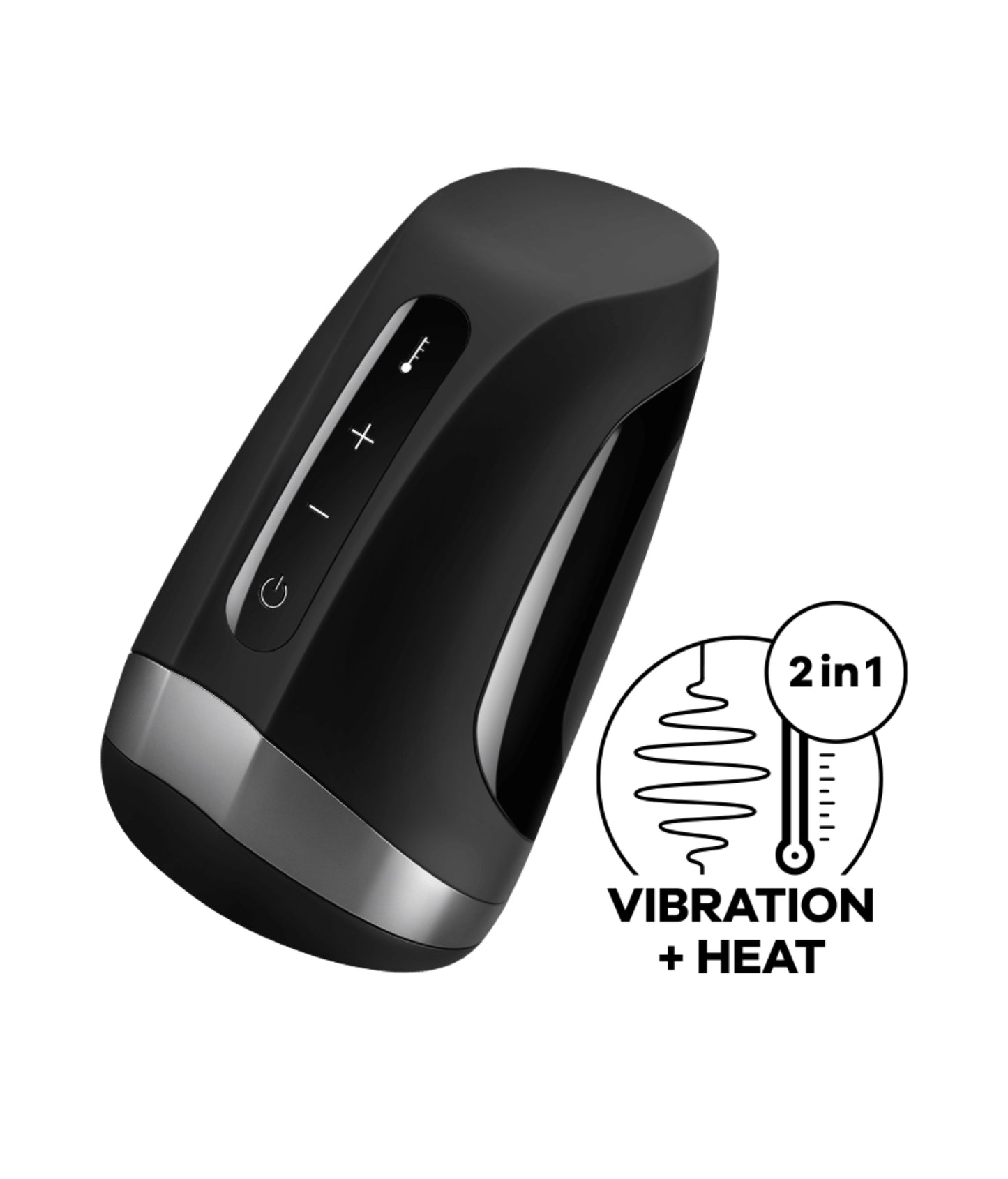 Satisfyer Men Heat And Vibration Masturbator - APLTD