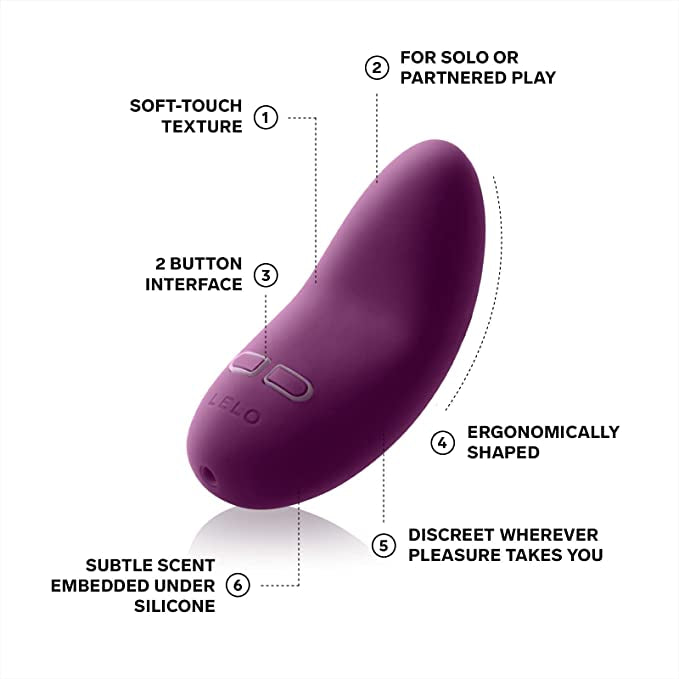 Lelo Lily 2 Plum Luxury Rechargeable Vibrator