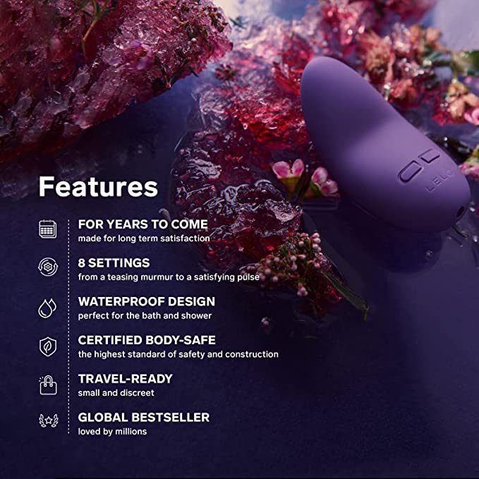 Lelo Lily 2 Plum Luxury Rechargeable Vibrator