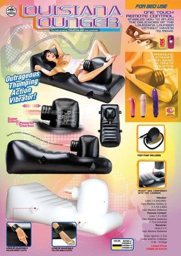 Louisiana Lounger Inflatable Sex Machine - APLTD