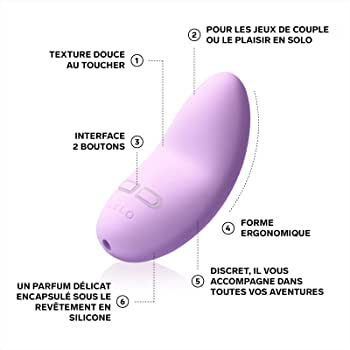 Lelo Lily 2 Luxury Clitoral Vibrator Lavender