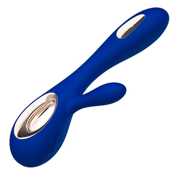 Lelo Soraya Wave Midnight Blue Dual Rechargeable Vibrator