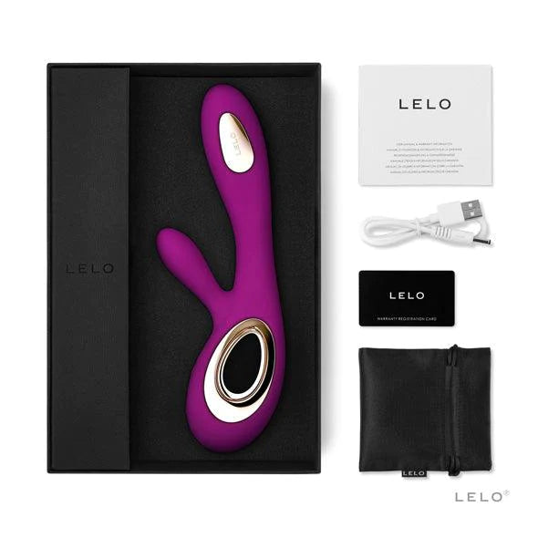 Lelo Soraya Wave Rose Dual Waterproof Rechargeable Vibrator