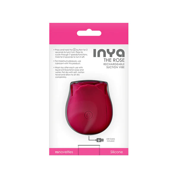 Inya The Rose Klitorisstimulator aus Silikon