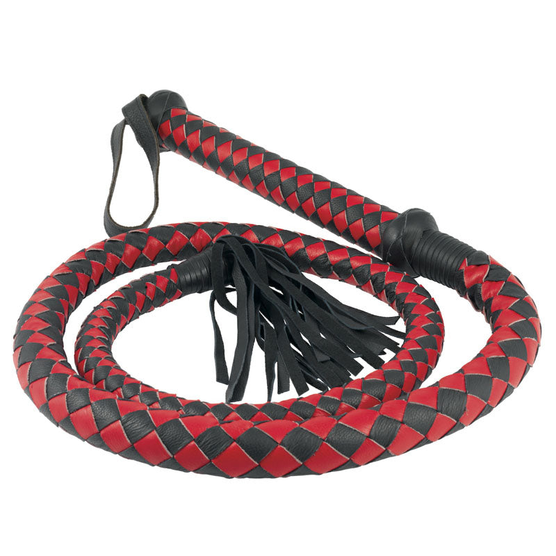 Long Arabian Whip Red And Black - APLTD