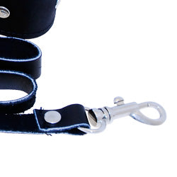 SportSheets Leather Leash And Collar - APLTD